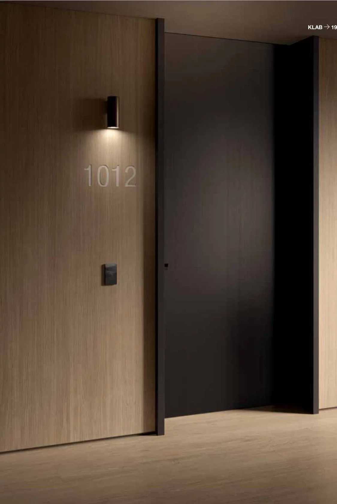 Porte de cuisine et placard en panneau bois premium